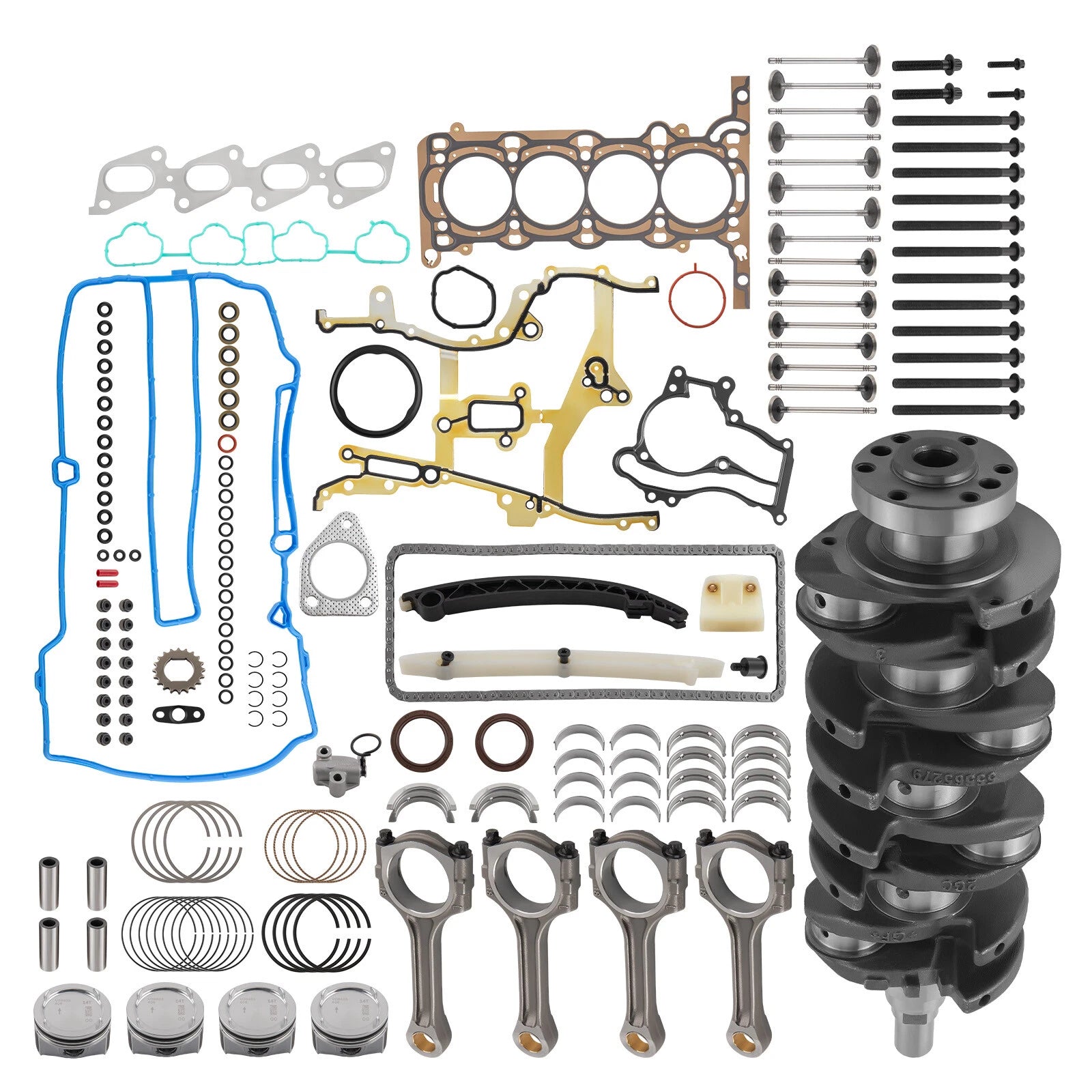 1.4L Engine Rebuild Kit for Chevrolet Cruze Sonic Trax Buick Encore (2011–2020) 55574335