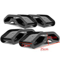 Set of 4 Seat Belt Harness Pass Through Bezel Inserts for Polaris General 1000