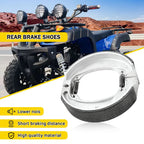 Rear Brake Shoes 06430-HM8-A10 06430-HM8-A00 for Honda Recon 250 Sportrax 250 (2000–2006)