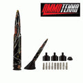 Replica Radio Antenna 5.5 in Billet 50 Cal for Wildfire AM FM Wrap (Front) (—)