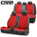 Set of 4 Seat Covers for Car SUV (Protex Series, Red)