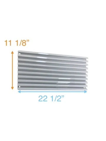 Flow Grill Ventilation Louver Frame for 22.5" x 11.125"
