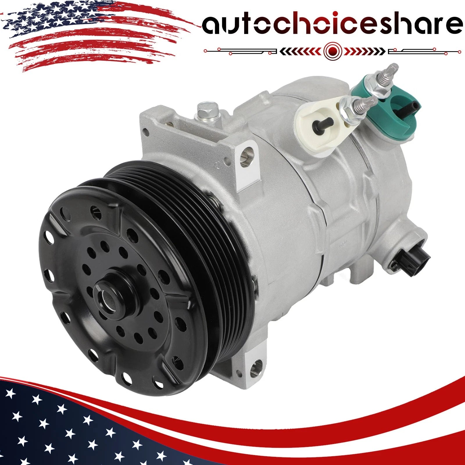 A/C Compressor for Dodge Avenger, Journey, Chrysler Sebring (2007–2014)