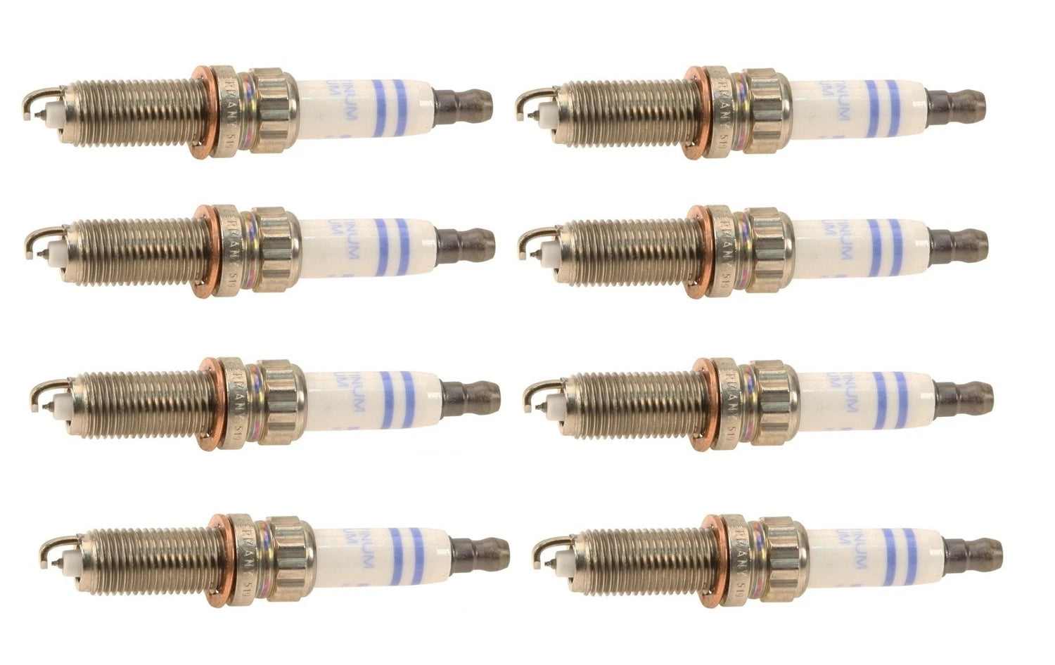 Set of 8 Spark Plugs for Mercedes C216 W212 V212 S212 C207 A207 (2007–2018)