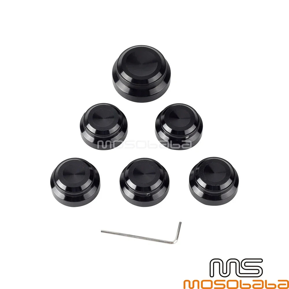 Nut Cover Cap for Harley Sportster S 1250 Nightster 975 (2022-2024) Black