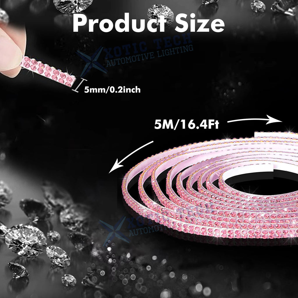 Sparkly Pink Rhinestone Diamond Interior Set for Women (28 PC) (2010-2015)