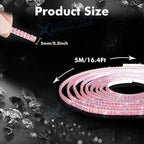 Sparkly Pink Rhinestone Diamond Interior Set for Women (28 PC) (2010-2015)