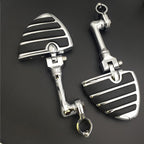 Chrome 1.5" Long Angle Adjustable Foot Peg for Triumph Rocket 3 (2004–2023)