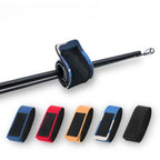 Set of 5 Colorful Fishing Rod Binding Straps for Secure Storage