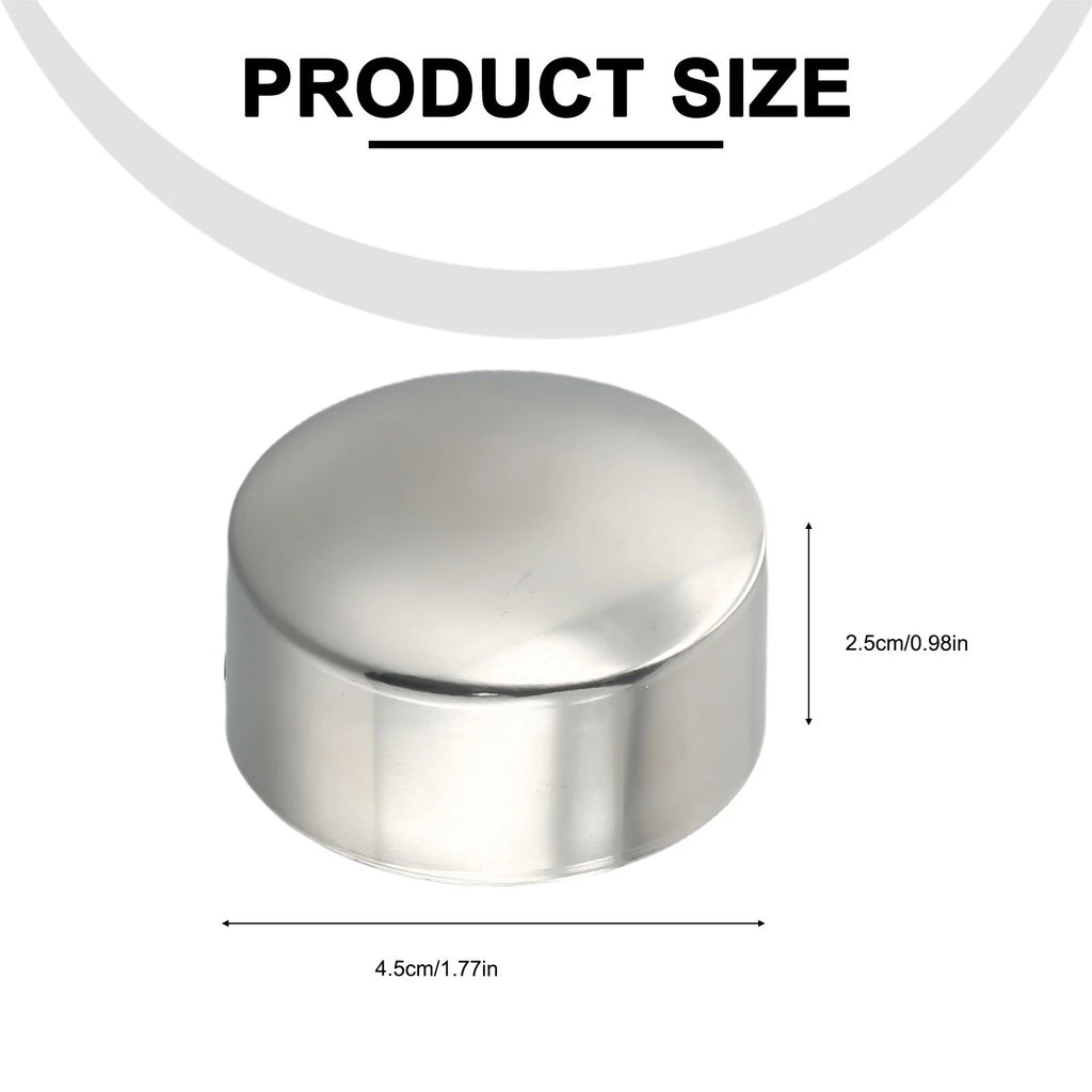 Set of 4 Round End Caps 45mm for Handrail Water Protection