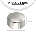 Set of 4 Round End Caps 45mm for Handrail Water Protection