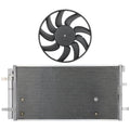 Electric AC Condenser Cooling Fan Kit for Audi A4 Quattro (2013–2016)