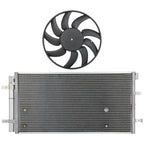 Electric AC Condenser Cooling Fan Kit for Audi A4 Quattro (2013–2016)