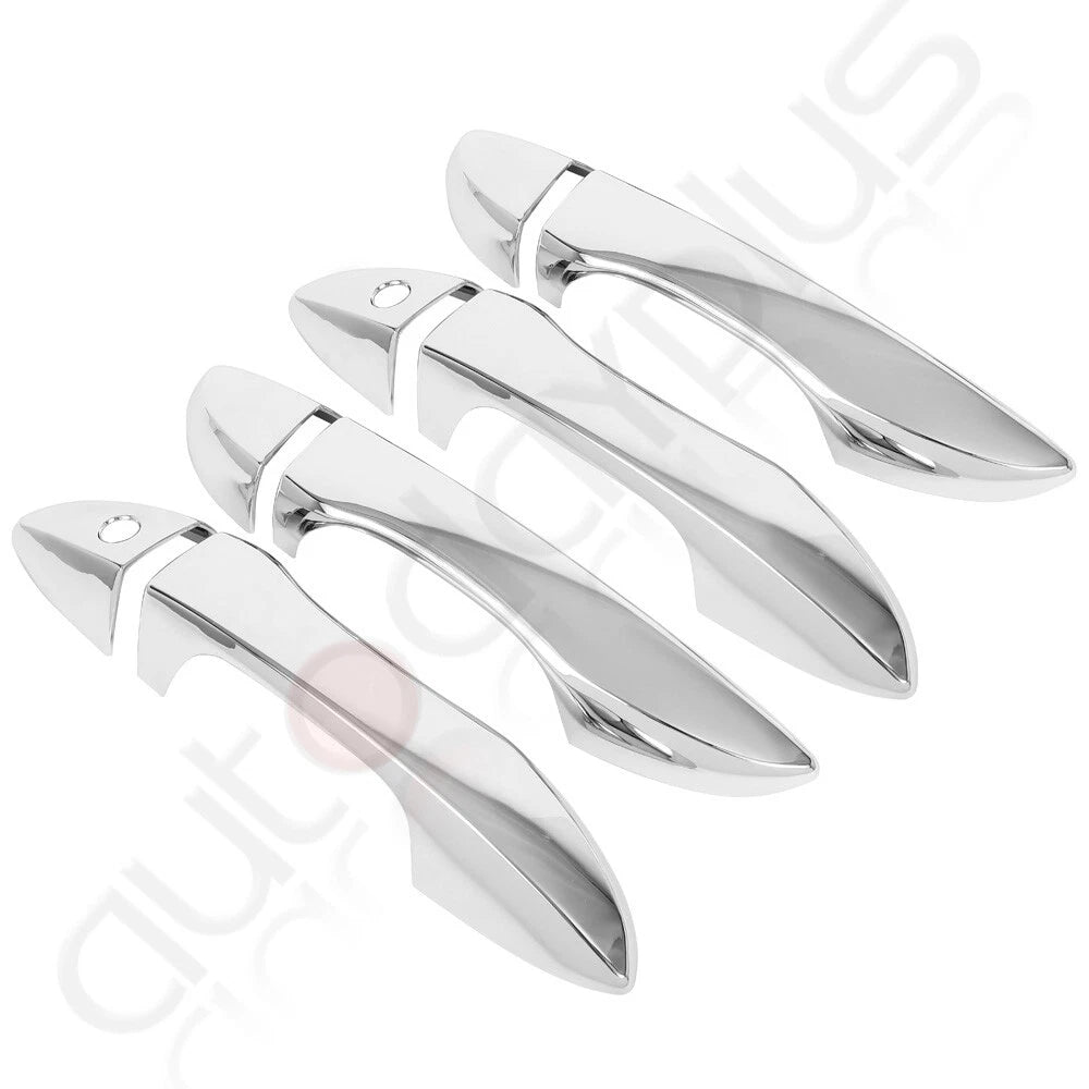 Set of 4 Chrome Door Handle Covers for Toyota Corolla (2014–2018)