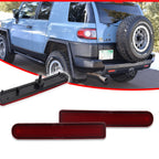2Pcs Rear Bumper Reflectors for Toyota FJ Cruiser (2007–2014)