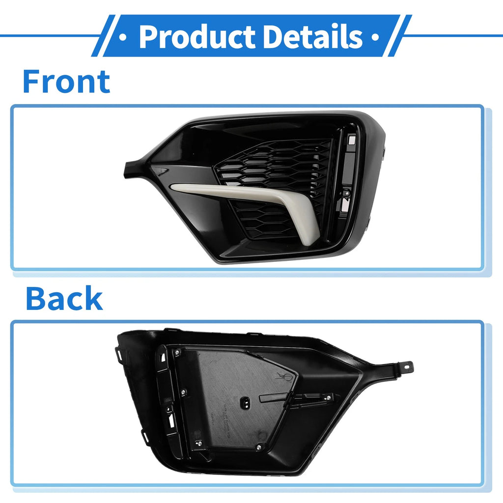 Rear Left Fog Light Grill No. 71518TGGE50 for Honda Civic Hatchback (2020–2021)
