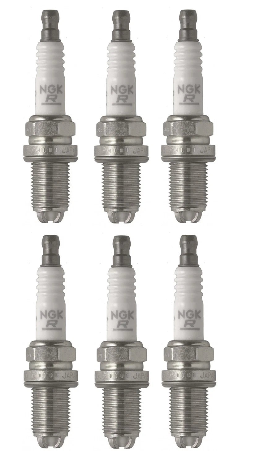 Set of 6 Spark Plugs NGK BKR6EQUP for Audi A4 A6 Quattro BMW E46 E39 VW Passat