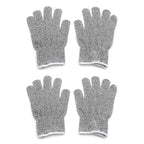 2X Cut Resistant Gloves for Meat Cutting Gardening Wood Carving