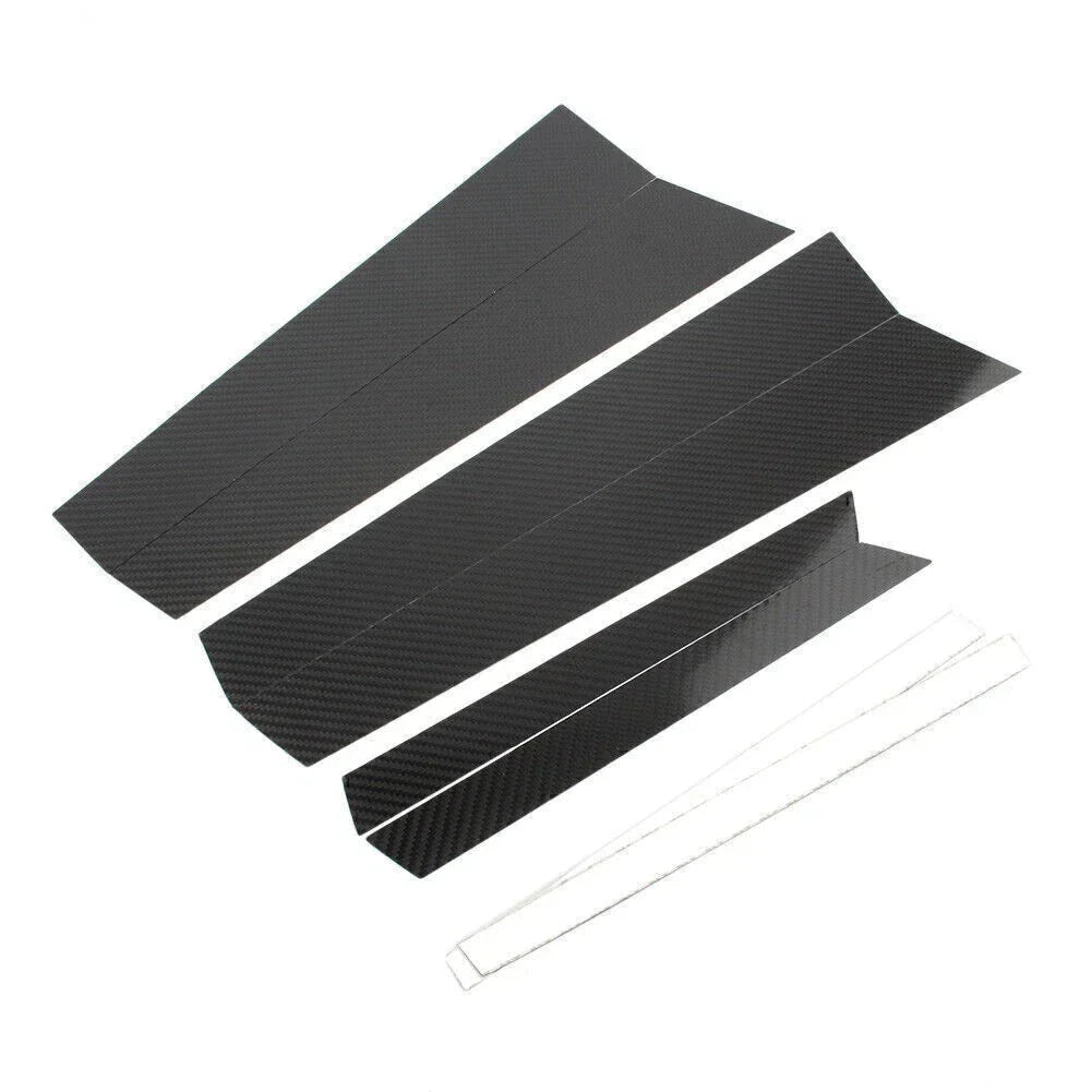 Carbon Fiber B Pillar Trim Covers for BMW E71 X6 2009-2014 (2009-2014)
