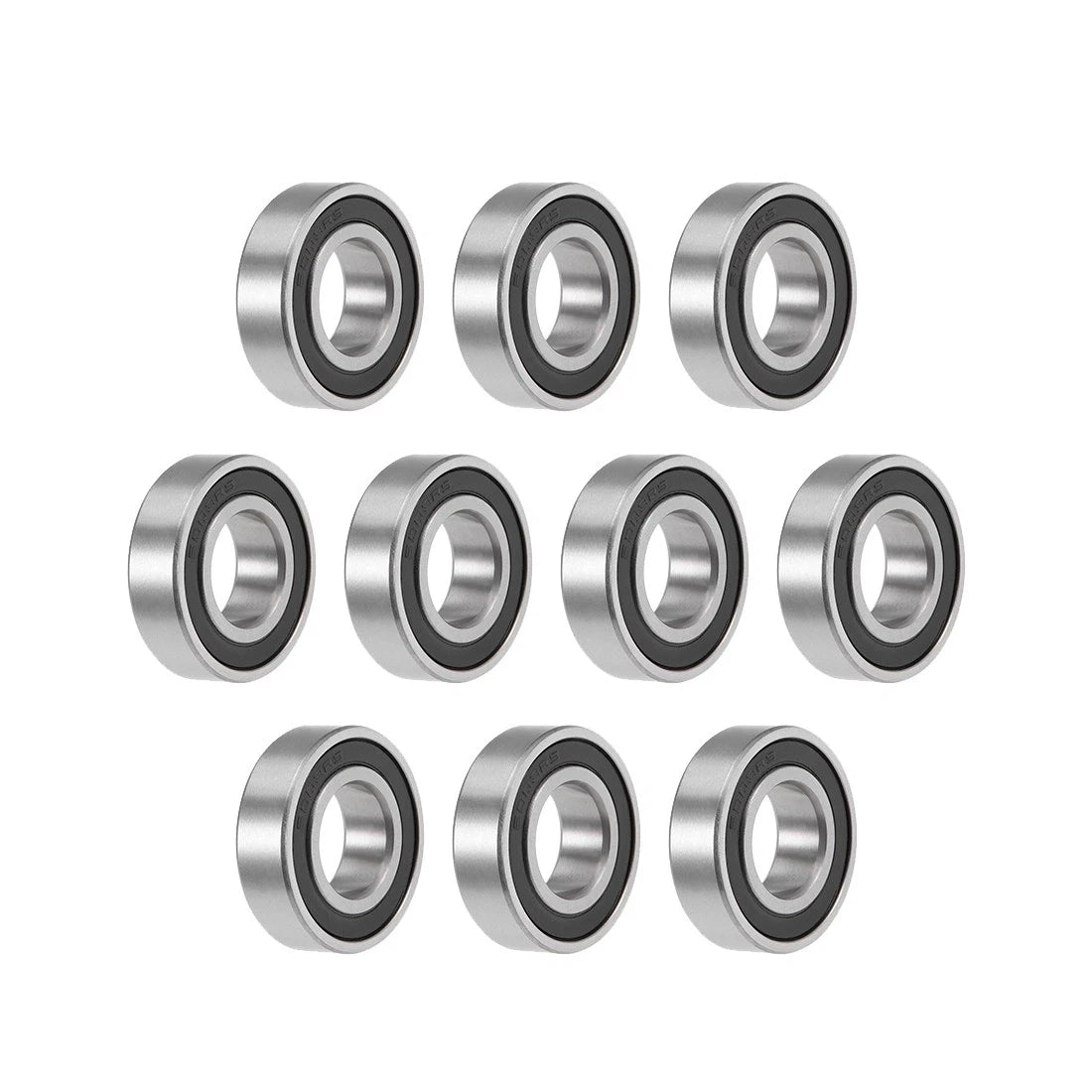 Set of 10 6003-2RS Ball Bearings for Various Models (17x35x10mm)