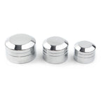 Inner 9mm Motor Bolt Topper Caps Cover for Harley Sportster Chrome