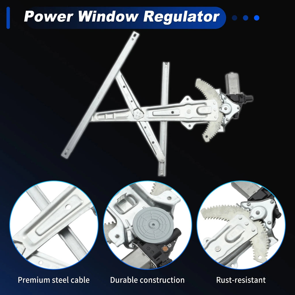Power Window Regulator with Motor for Honda Odyssey (2011–2017) No. 751-598