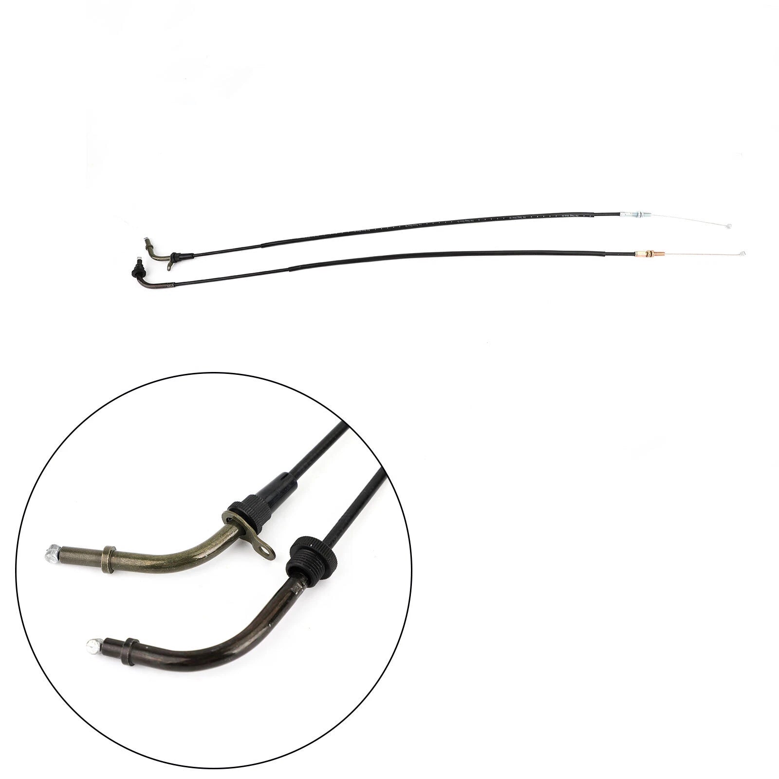 Throttle Cable for Yamaha YZF R6 (1999–2002) 5EB-26311-00 5EB-26312-00 Black