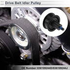 Drive Belt Idler Pulley for Audi A4 (1997–2002) No. 036109244D Rubber