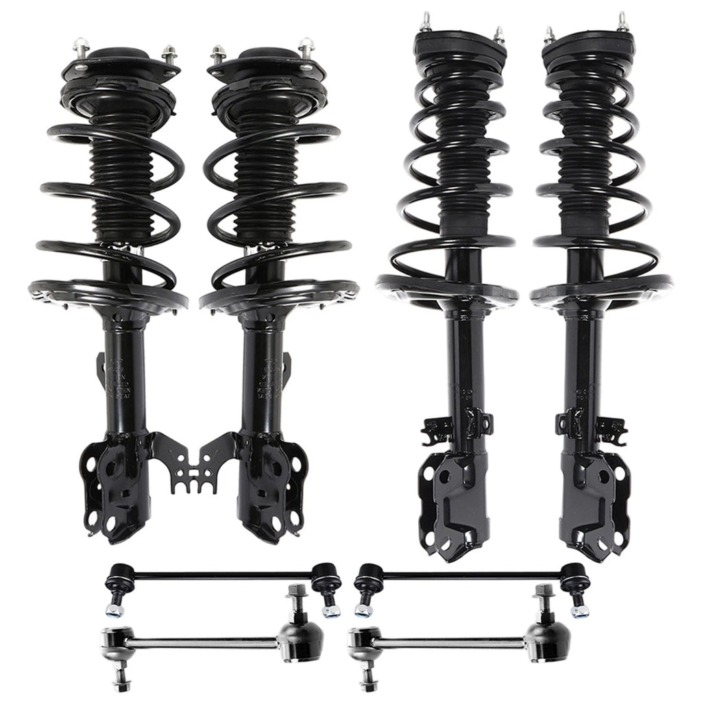 Set of 4 Struts and Springs for Toyota Camry (2012–2017) w/Sway Bars