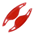Carbon Red Steering Wheel Shift Paddle for Nissan Infiniti Mitsubishi (2010–2023)