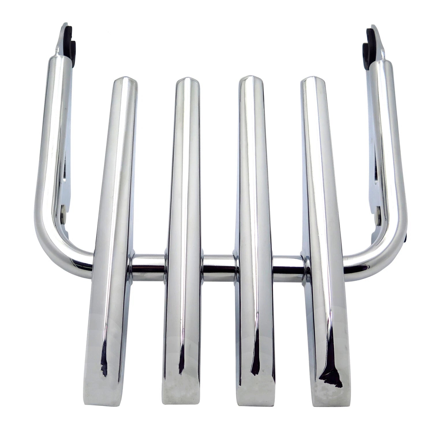 Chrome Enlarged Detachable Luggage Rack for Harley Touring FLHR FLTR (2009–Present)