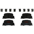 Set of 4 Disc Brake Pads for Scion tC (2005–2010)