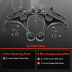 6X Front Control Arm Ball Joint Assembly for Honda Civic (2006-2011)