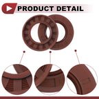2X Oil Seal Rotary Shaft Seal for Various Models (35x62x7mm) FKM Rubber