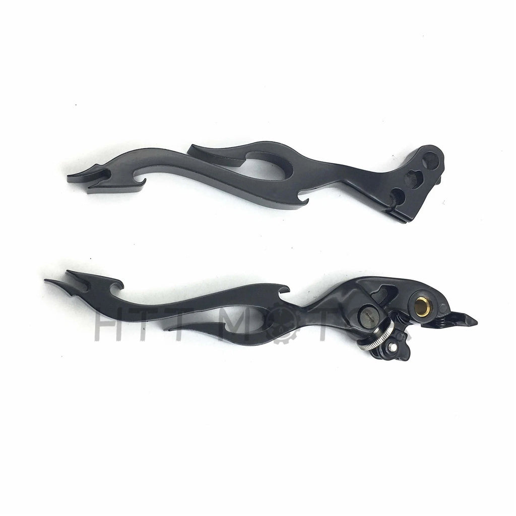 Black Flame Levers Control for Honda CBR600 F1 F2 F3 F4 F4i NC700 S/X (1991–2016)