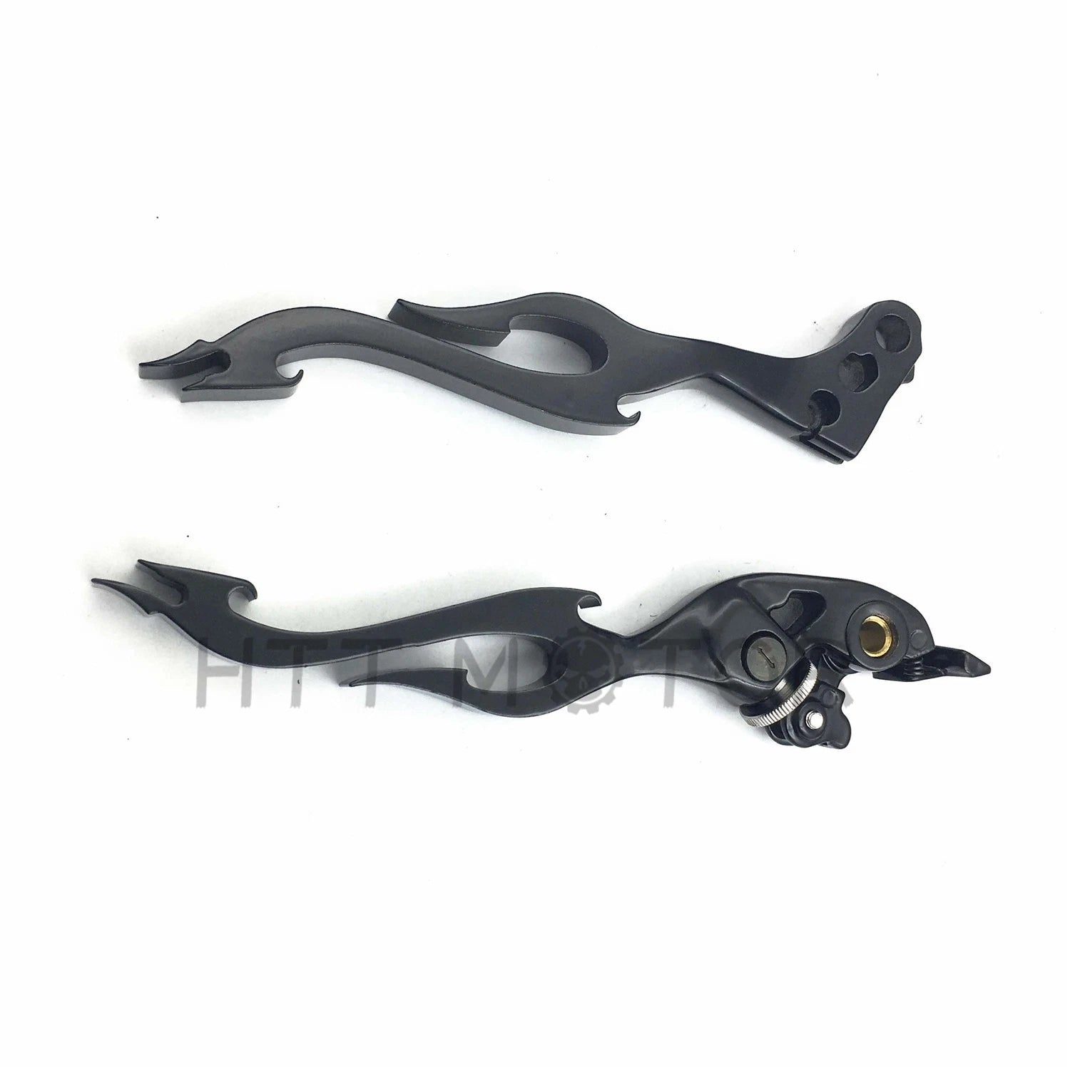 Black Flame Levers Control for Honda CBR600 F1 F2 F3 F4 F4i NC700 S/X (1991–2016)