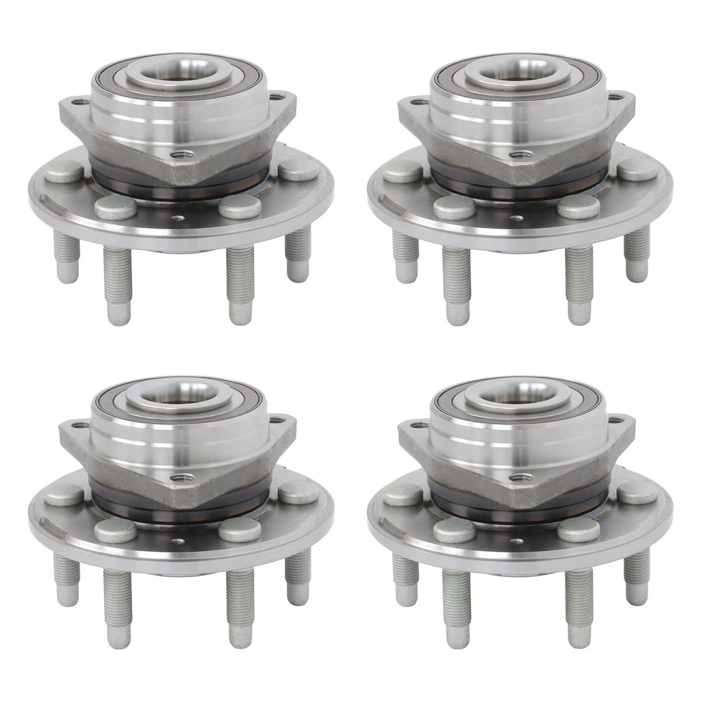 Set of 4 Wheel Bearing Hub Kit for Cadillac SRX (2010–2016)