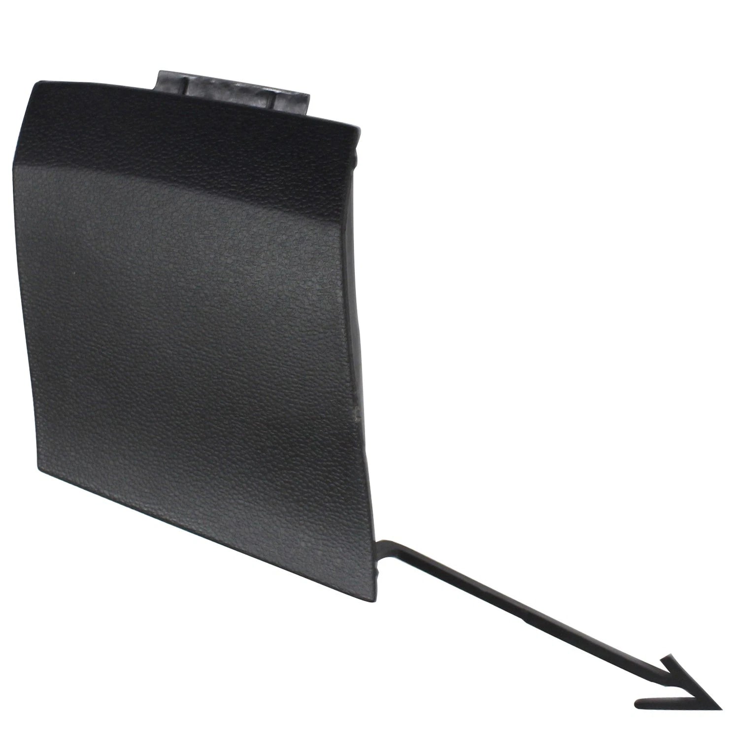 Replacement Black Textured Rear Tow Hook Cover for Toyota Hilux (2016–2020)