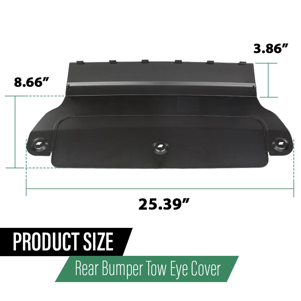 Rear Bumper Hitch Receiver Tow Eye Cover for Range Rover (2013–2018)