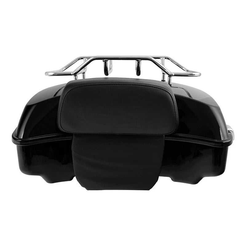 Chopped Trunk Backrest Mount Rack for Harley Touring Street Road Glide (2014–2026)