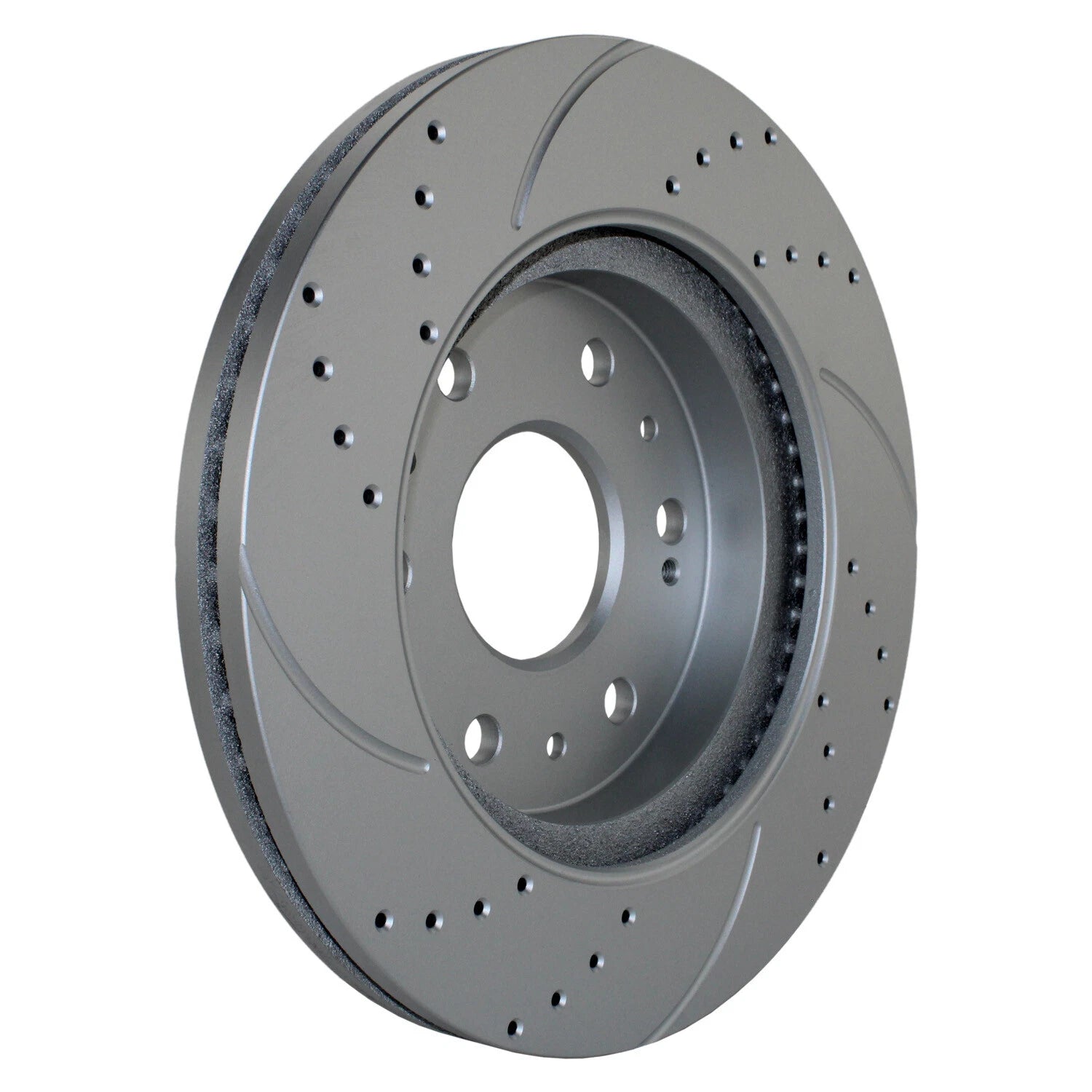 Set of 2 Front Drill Coat 330mm Brake Rotors for Cadillac Chevy GMC