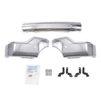 Chrome Steel Front Bumper for GMC Sierra 1500 (2019–2021) w/ Park Sensors