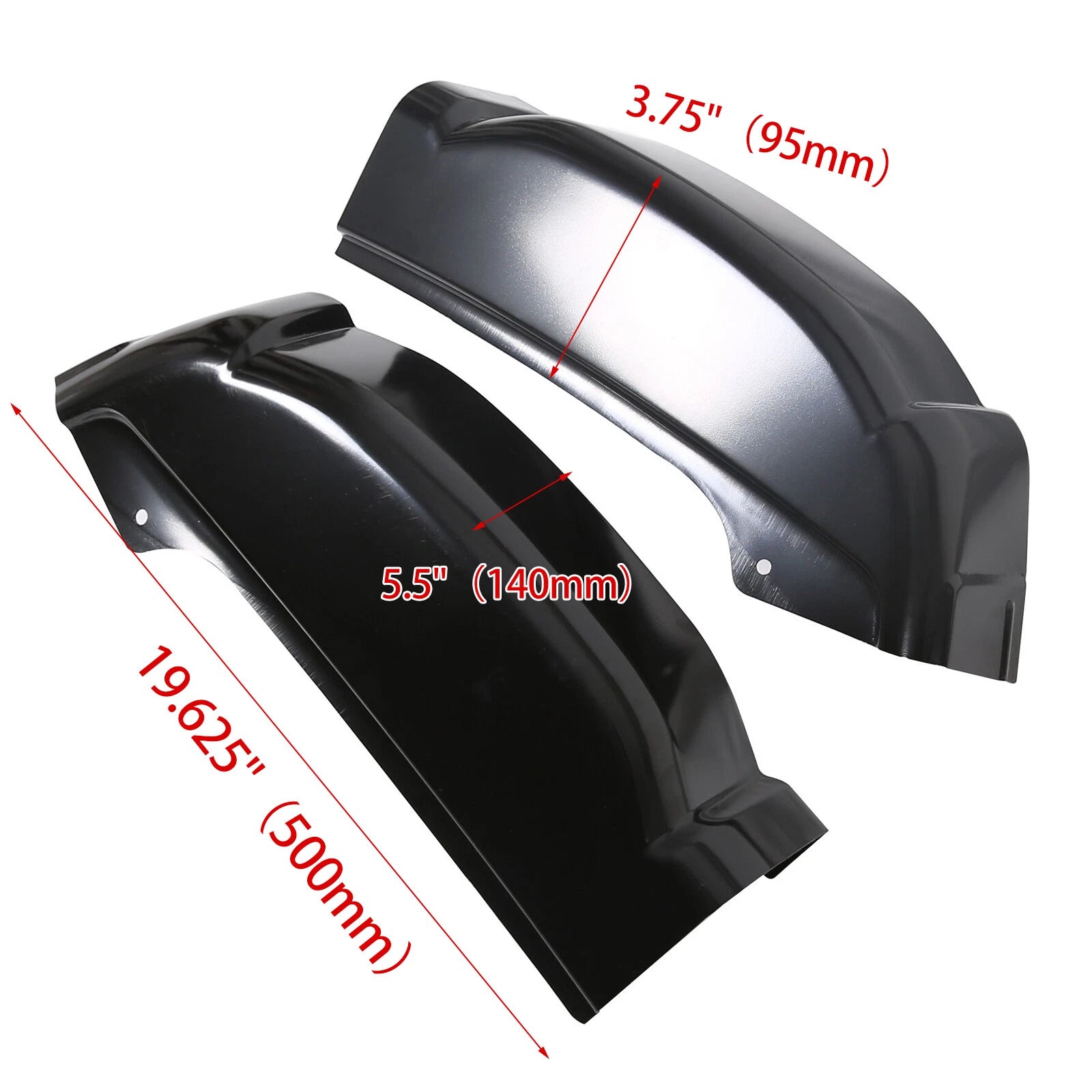 Pair Cab Corners for Chevrolet Silverado GMC Extended Cab (1999–2007)