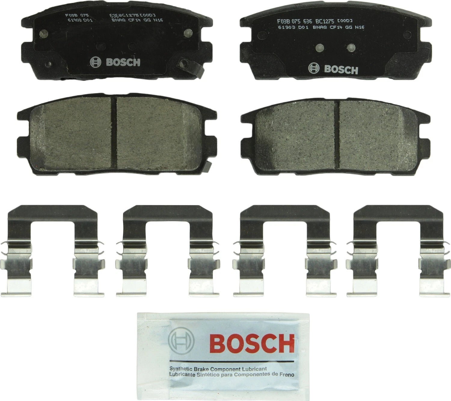 Rear Brake Kit 303mm Rotors & Bosch Ceramic Pads for Chevy Equinox GMC Terrain (2010–2017)