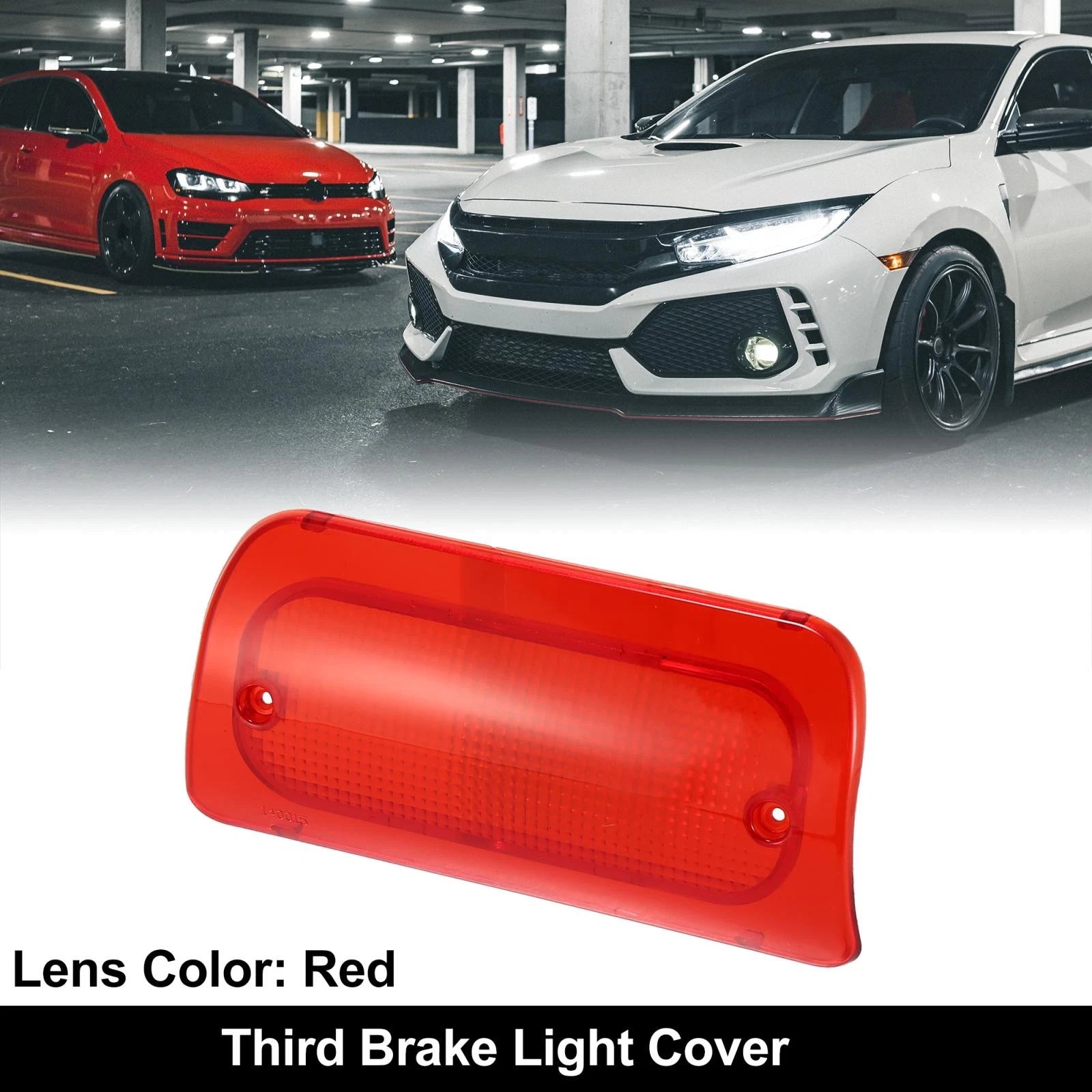 Red Lens Third Brake Light for Chevrolet S10, GMC Regular Crew Cab (1994–2004)