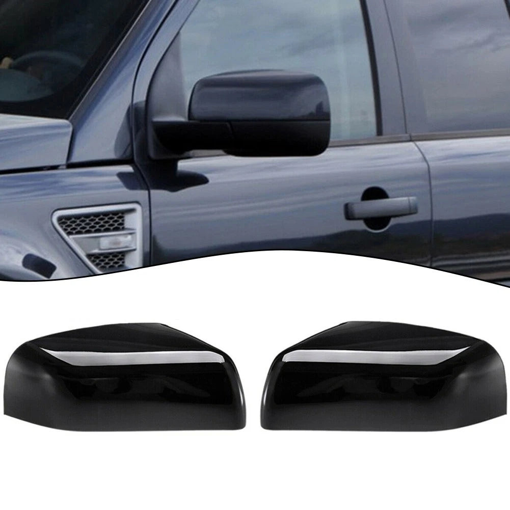 Mirror Cover Cap for - Black, Easy Installation