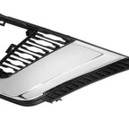 Front Bumper Grille Replacement for Nissan Rogue (2017–2019) Black Mesh