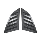Carbon Style Window Louver Shutter Covers for Audi A3 S3 Sportback (2014–2020)
