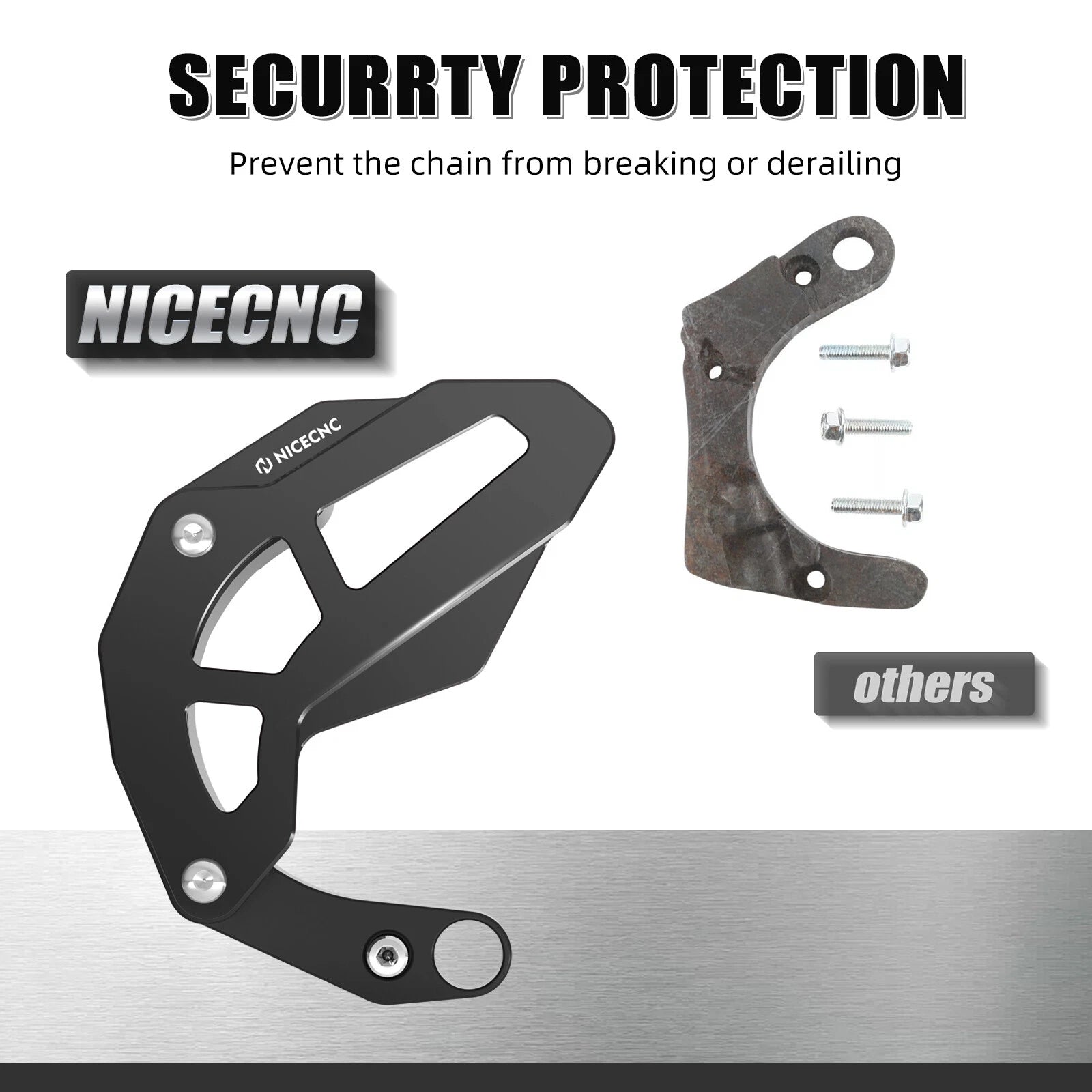 Case Saver Chain Guide for Honda TRX450R TRX450ER (2004–2009) #23820-HP1-600