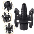 2Pcs Expansion Water Tank Water Hose Straight Connector Accessories for Car